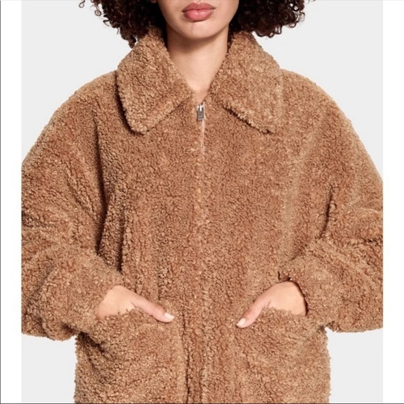 NWT UGG Jackeline Teddy Bear Jacket - Picture 9 of 16